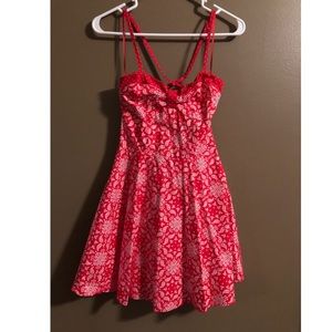 Printed sun dress